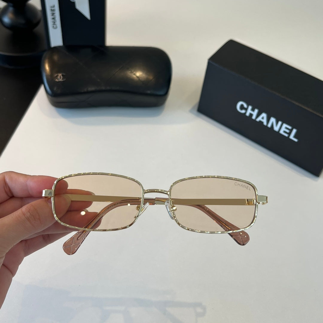 Chanel Metal Fashion Silver Lens Sunglasses for Men & Women - 371780 - detail image 5