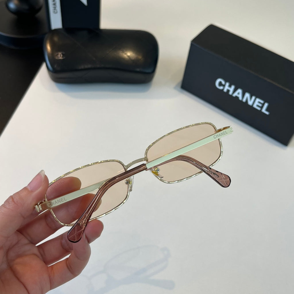 Chanel Metal Fashion Silver Lens Sunglasses for Men & Women - 371780 - detail image 8