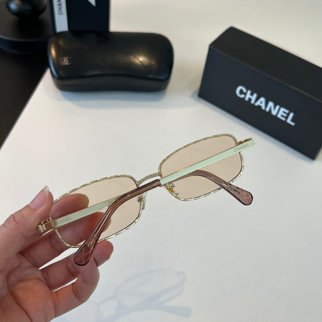 Chanel Metal Fashion Silver Lens Sunglasses for Men & Women - 371780 - detail image 8