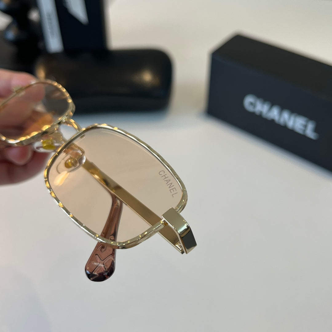 Chanel Metal Fashion Silver Lens Sunglasses for Men & Women - 431534 - detail image 6