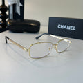Chanel Metal Fashion Silver Lens Sunglasses for Men & Women - 371781