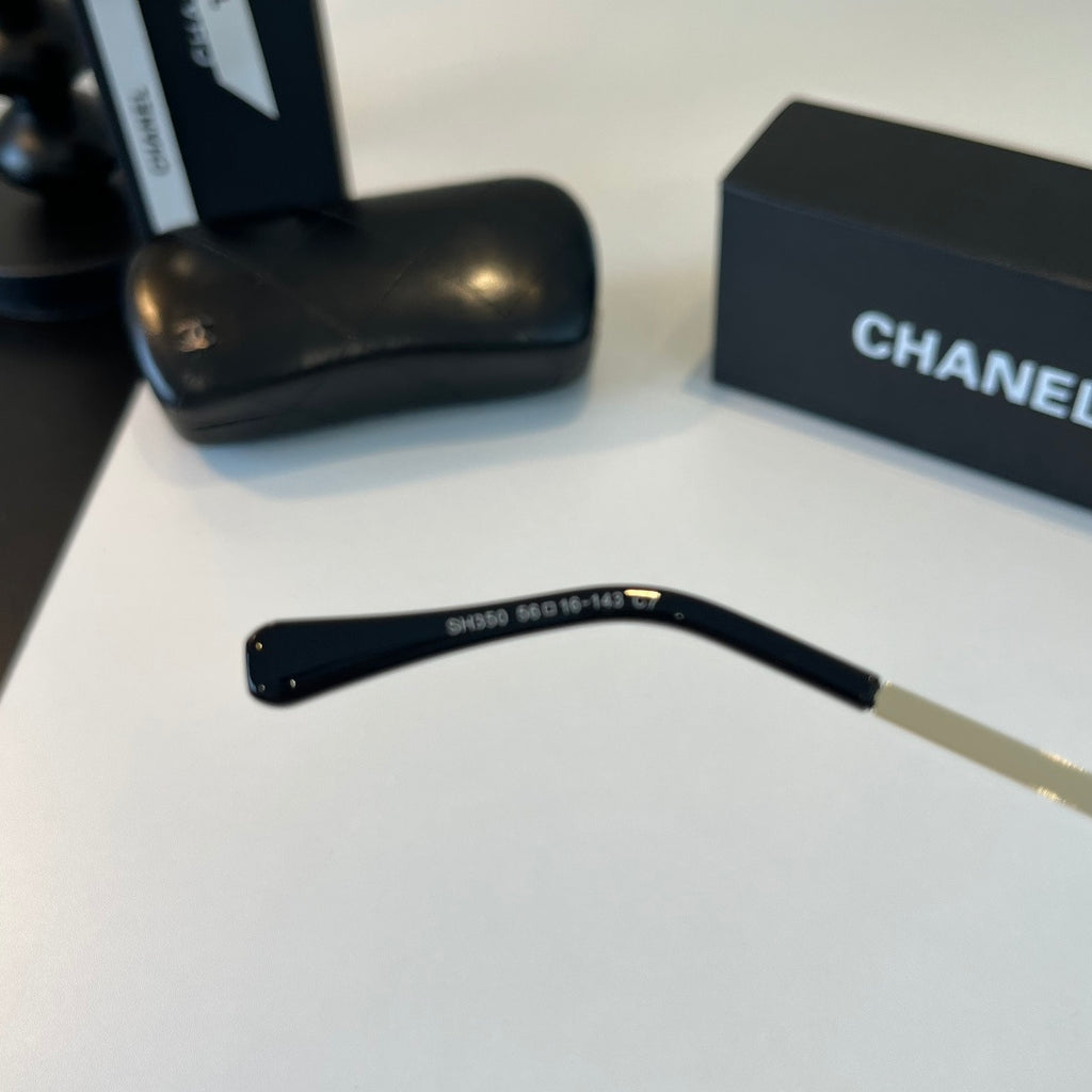 Chanel Metal Fashion Silver Lens Sunglasses for Men & Women - 371781 - detail image 9