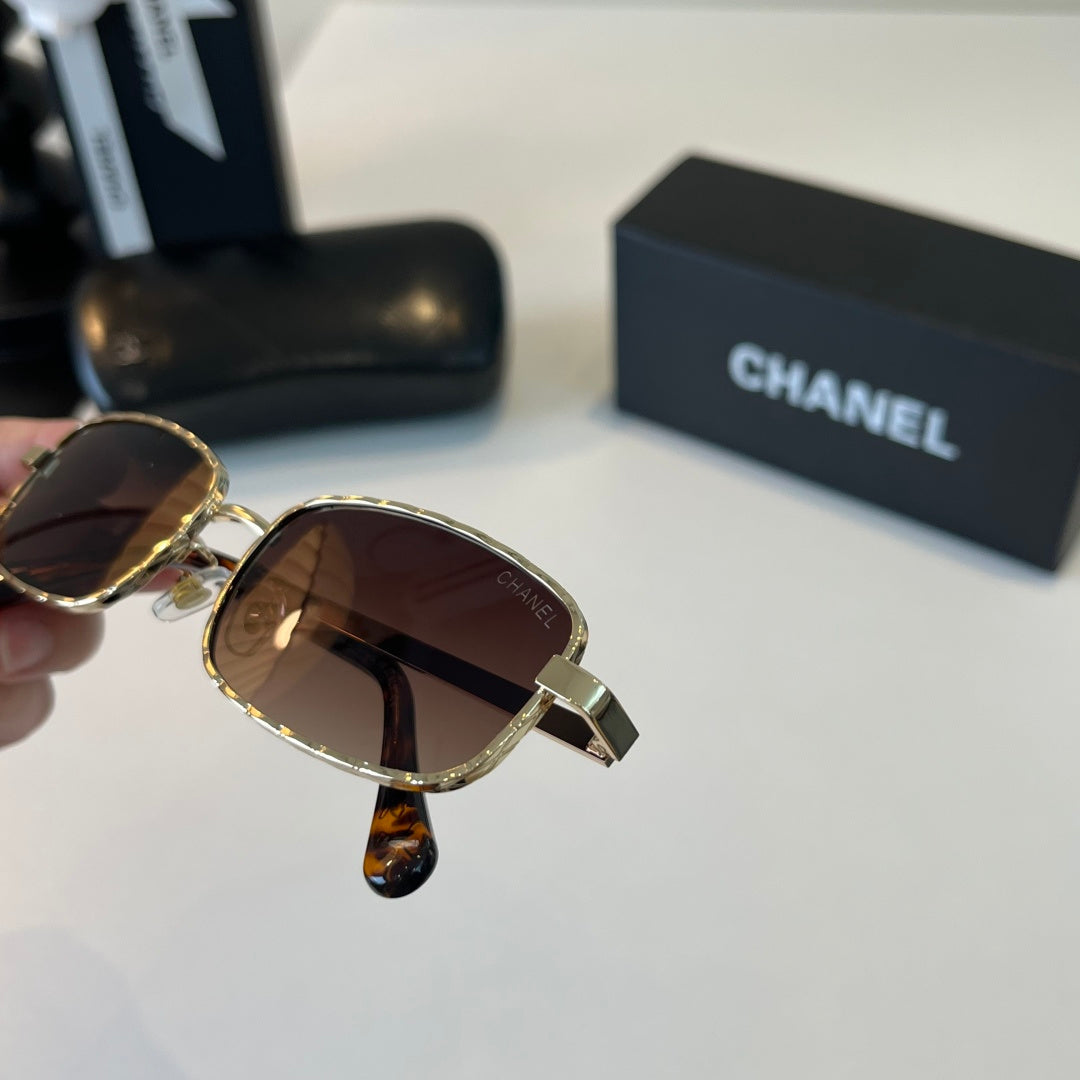 Chanel Metal Fashion Brown Lens Sunglasses for Men & Women - 371778 - detail image 5