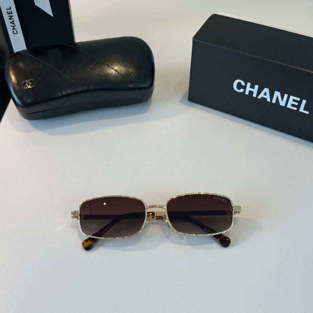 Chanel Metal Fashion Brown Lens Sunglasses for Men & Women - 371778 - detail image 4