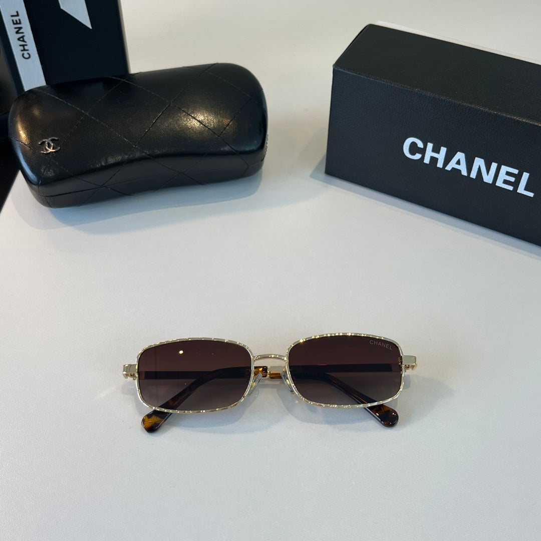 Chanel Metal Fashion Brown Lens Sunglasses for Men & Women - 371778 - detail image 4