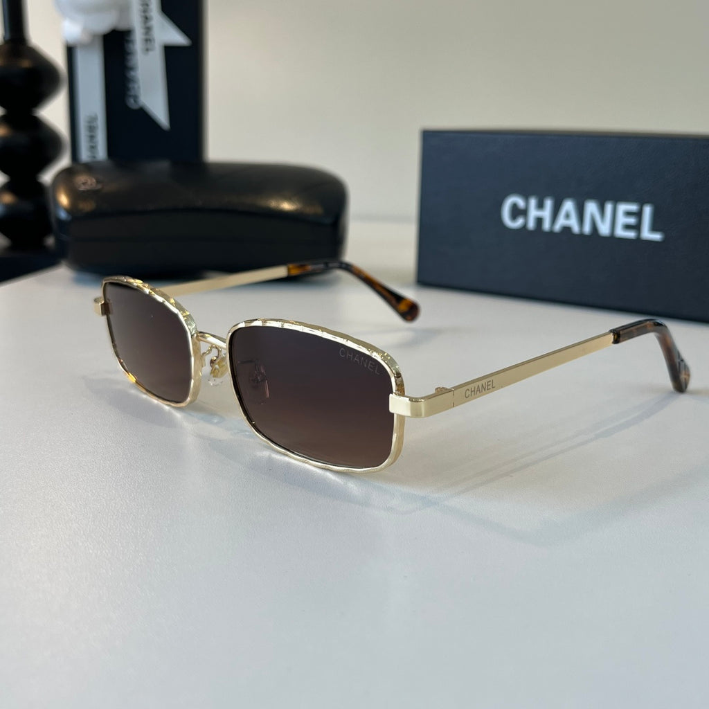Chanel Metal Fashion Brown Lens Sunglasses for Men & Women - 371778 - detail image 3