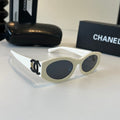 Chanel Fashion Silver Lens Sunglasses for Men & Women - 382262