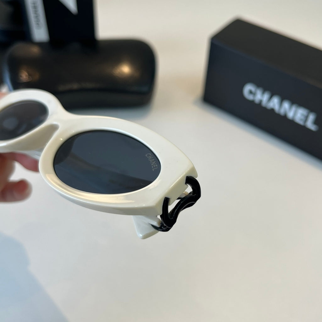 Chanel Fashion Silver Lens Sunglasses for Men & Women - 382262 - detail image 7