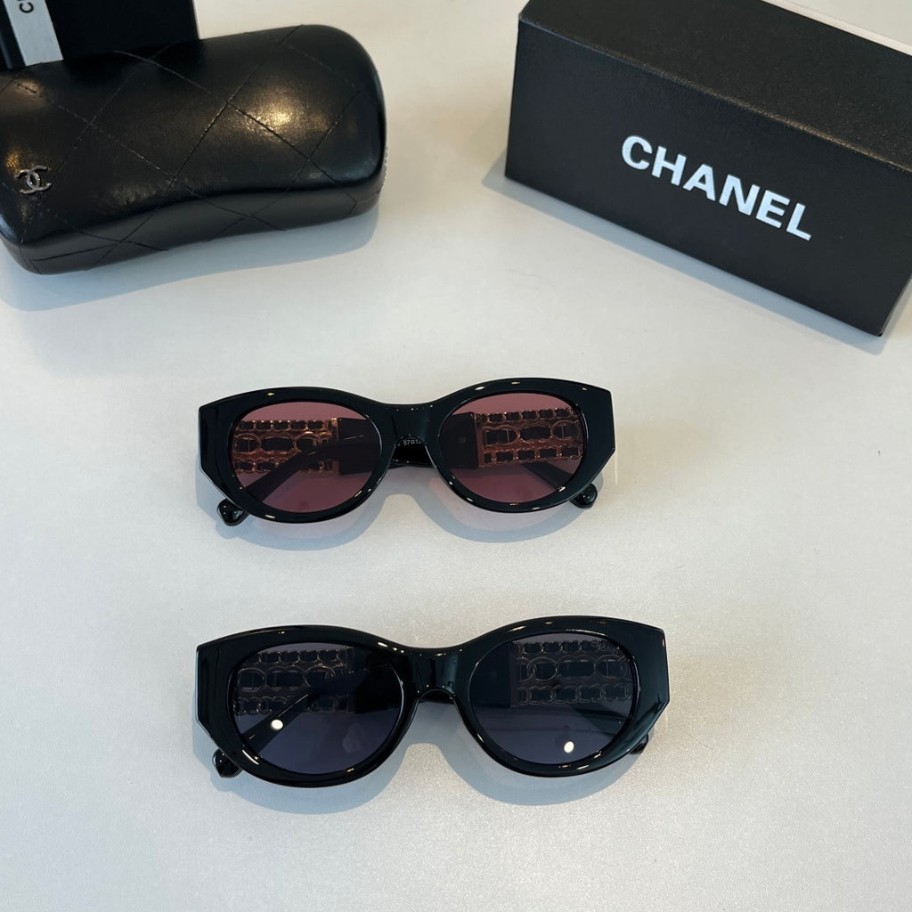Chanel Fashion Black Lens Sunglasses for Men & Women - 382263 - detail image 10