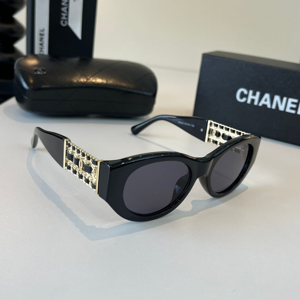 Chanel Fashion Black Lens Sunglasses for Men & Women - 382263