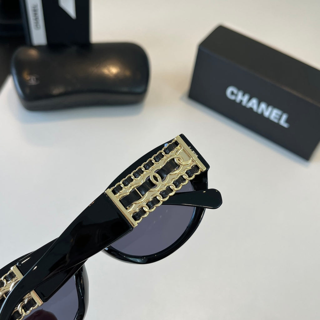 Chanel Fashion Black Lens Sunglasses for Men & Women - 465202 - detail image 6