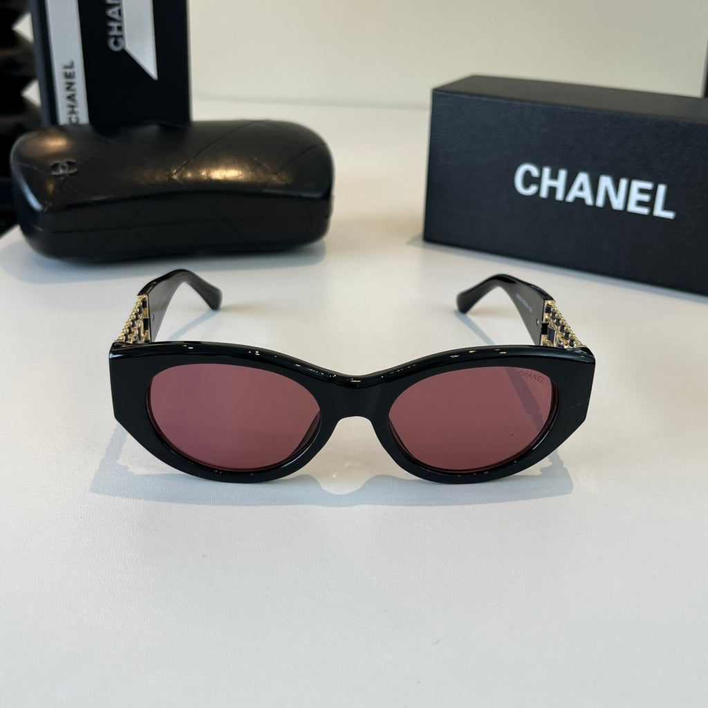 Chanel Fashion Red Lens Sunglasses for Men & Women - 415332 - detail image 2