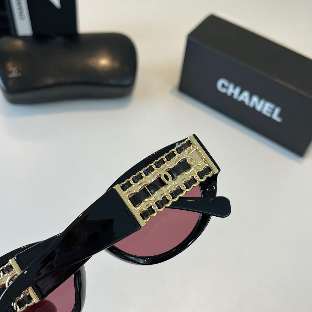Chanel Fashion Red Lens Sunglasses for Men & Women - 415332 - detail image 6