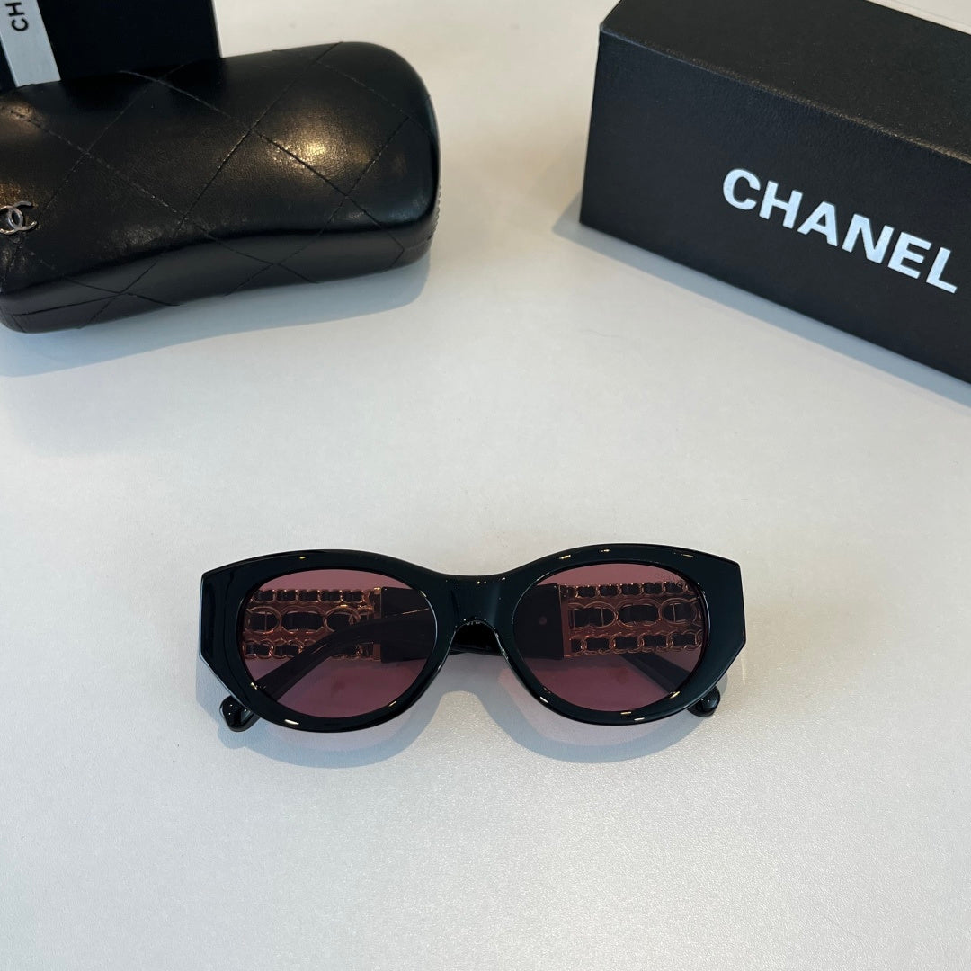 Chanel Fashion Red Lens Sunglasses for Men & Women - 415332 - detail image 4