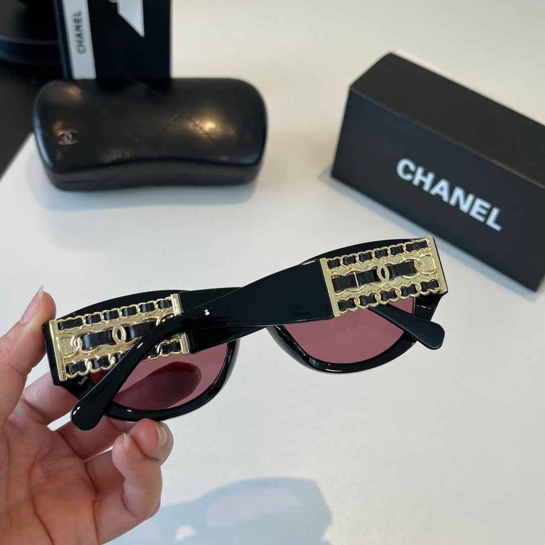 Chanel Fashion Red Lens Sunglasses for Men & Women - 415332 - detail image 7