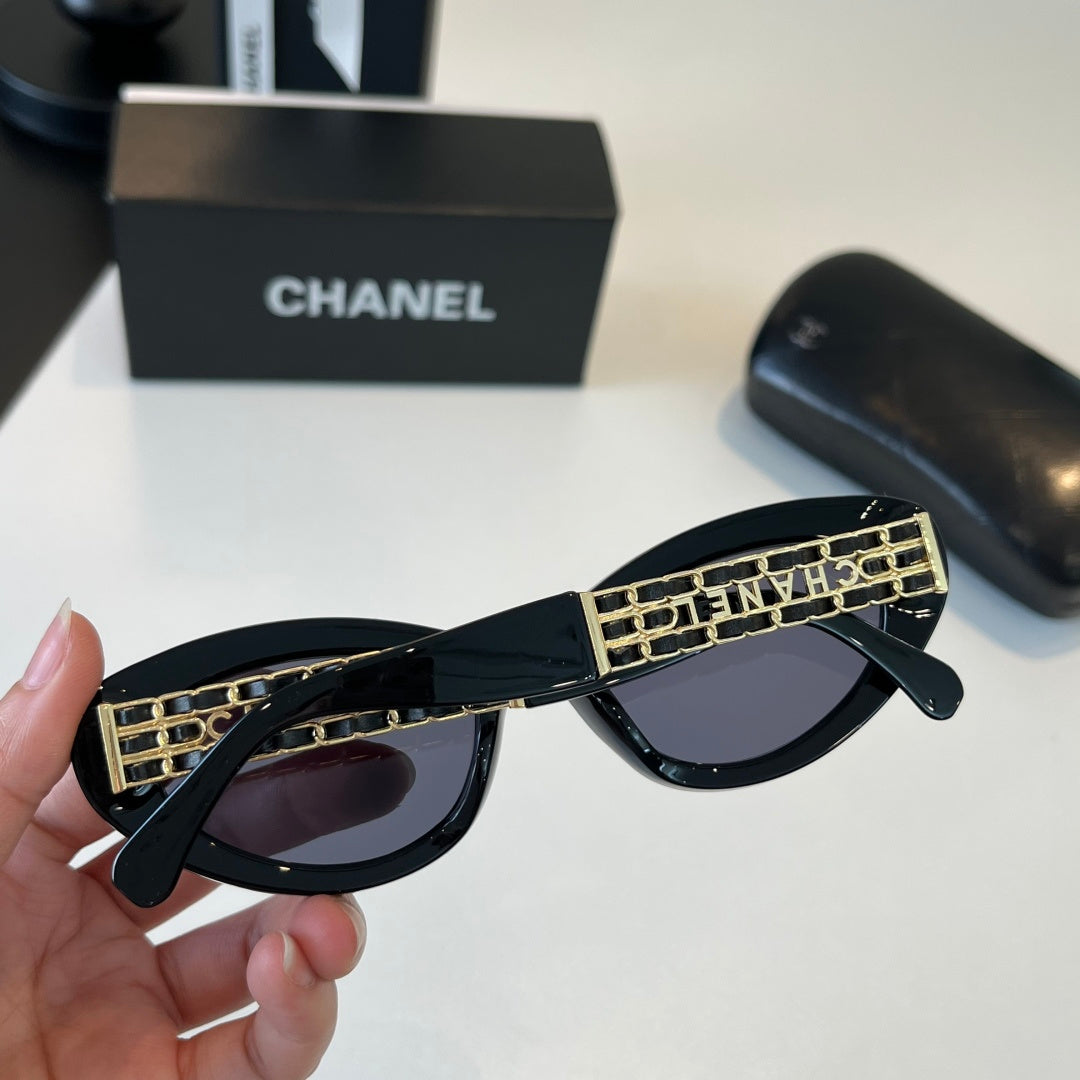 Chanel Fashion Black Lens Sunglasses for Men & Women - 415333 - detail image 8