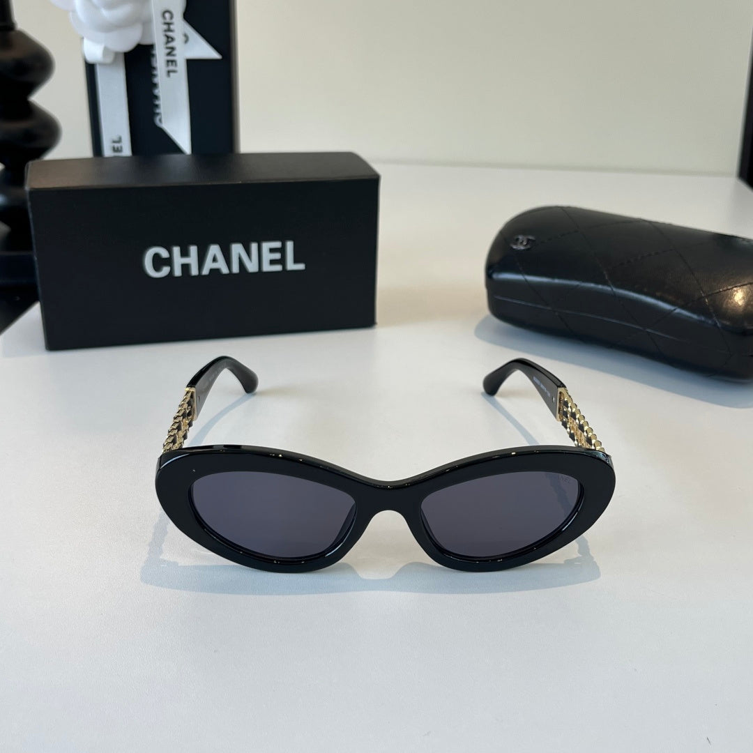Chanel Fashion Black Lens Sunglasses for Men & Women - 382265 - detail image 2