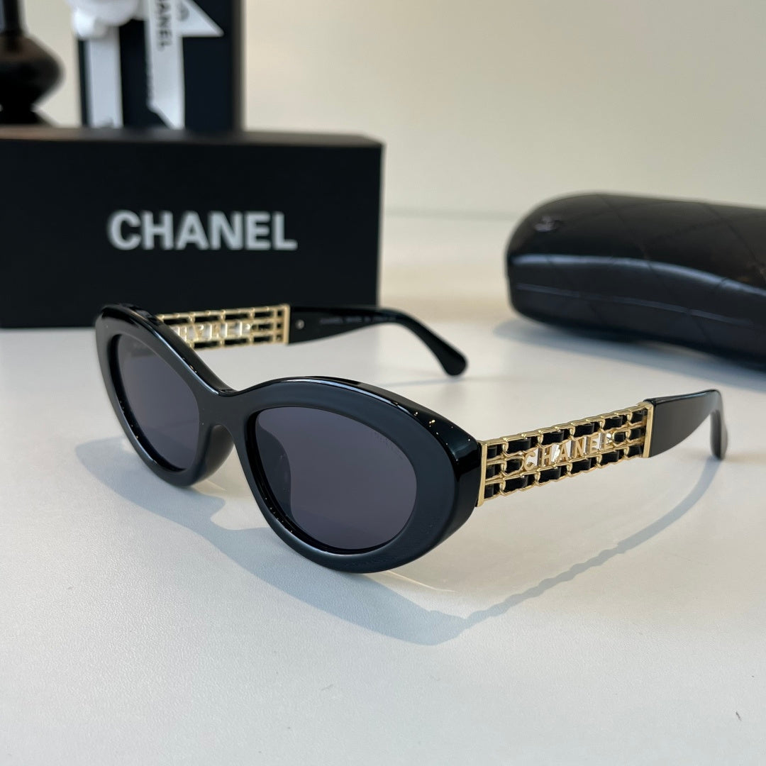 Chanel Fashion Black Lens Sunglasses for Men & Women - 415333 - detail image 3