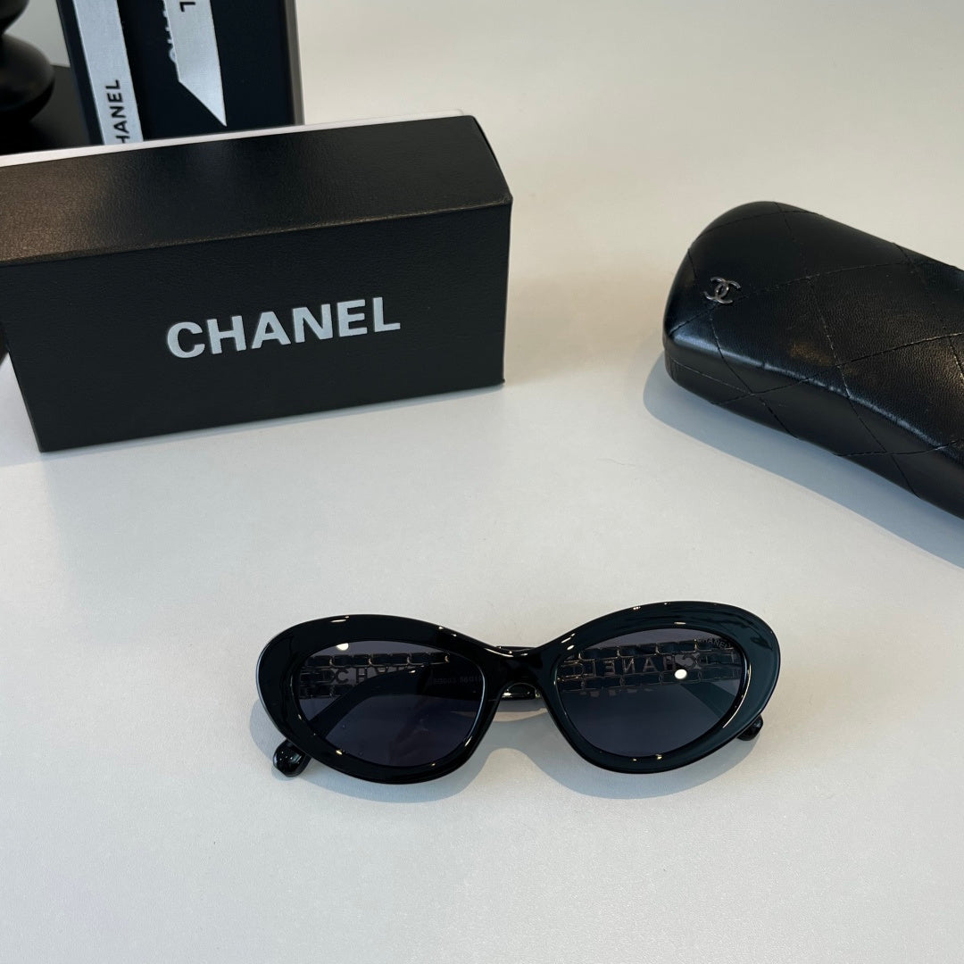 Chanel Fashion Black Lens Sunglasses for Men & Women - 415333 - detail image 4