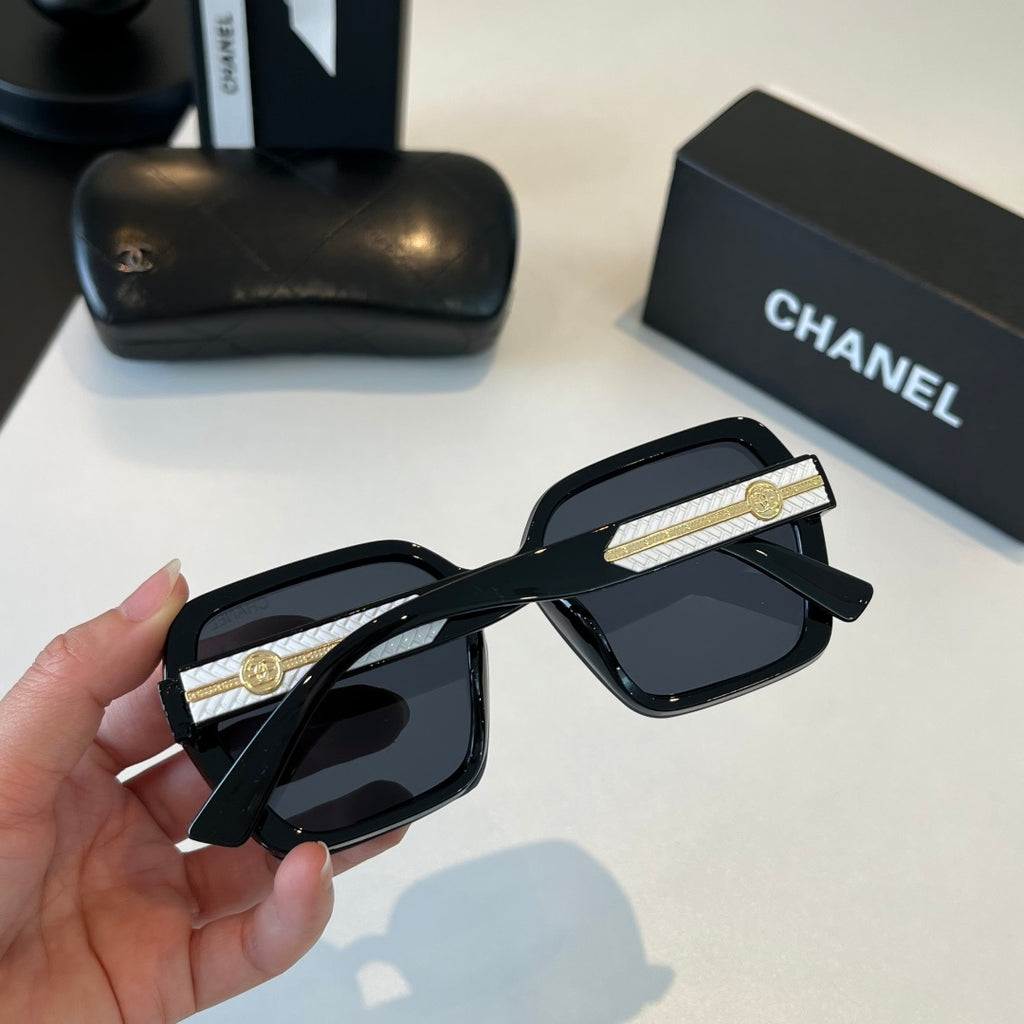 Chanel Fashion Black Lens Sunglasses for Men & Women - 465205 - detail image 7