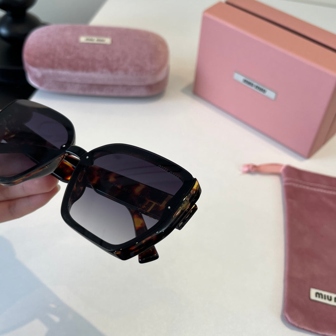Miu Miu Fashion Black Lens Sunglasses for Men & Women - 382965 - detail image 5