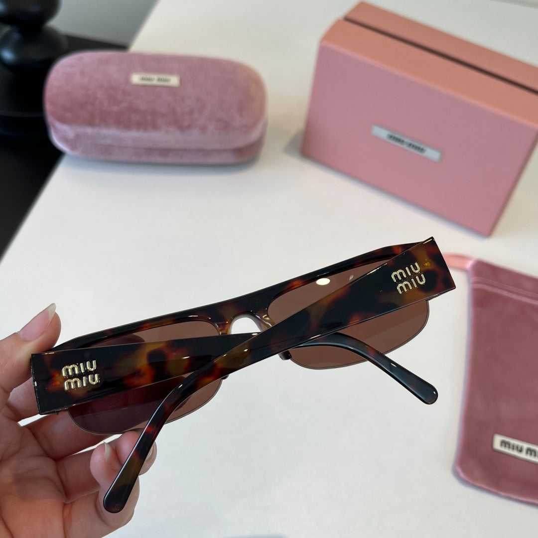 Miu Miu Fashion Black Lens Sunglasses for Men & Women - 382966 - detail image 7