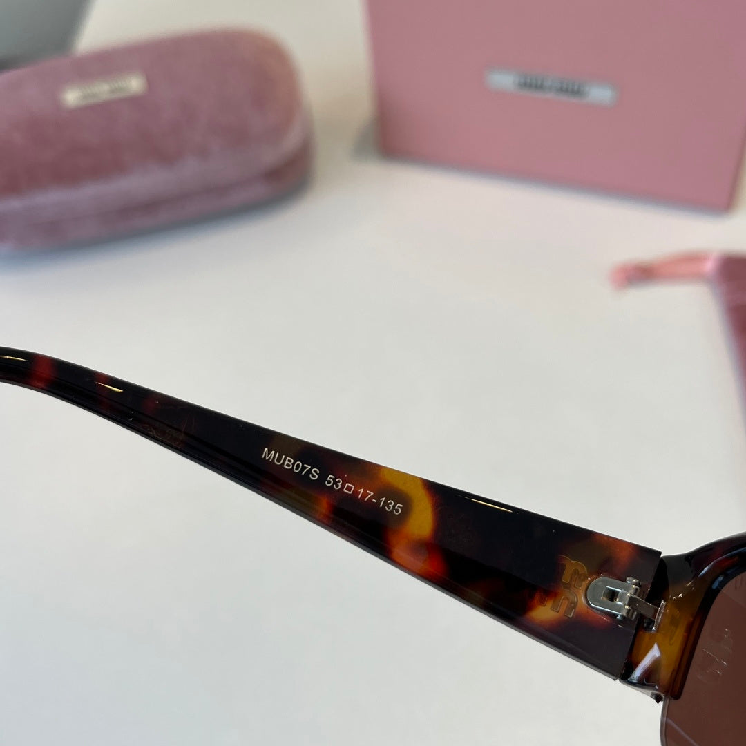 Miu Miu Fashion Black Lens Sunglasses for Men & Women - 466110 - detail image 8