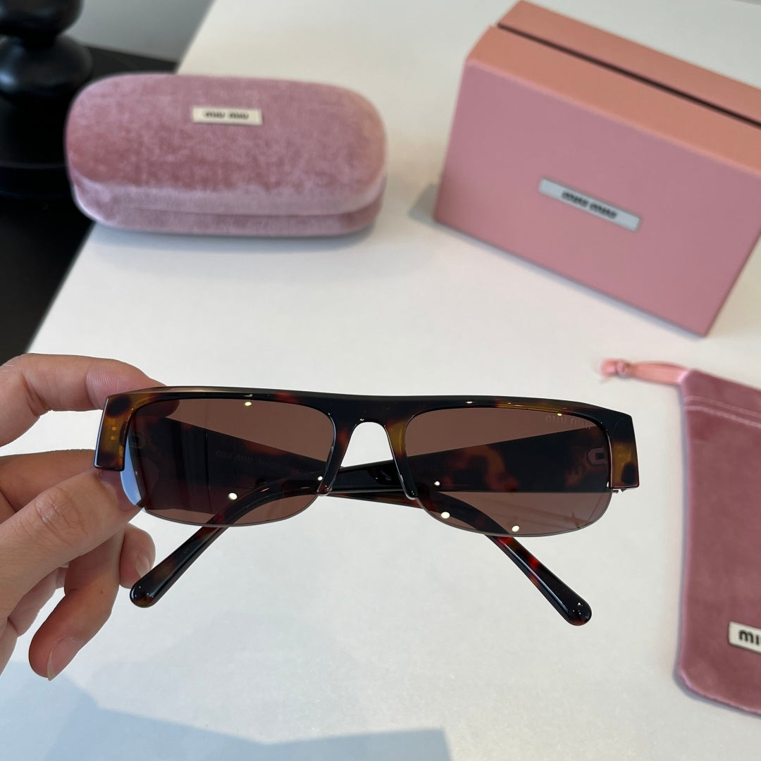 Miu Miu Fashion Black Lens Sunglasses for Men & Women - 382966 - detail image 4