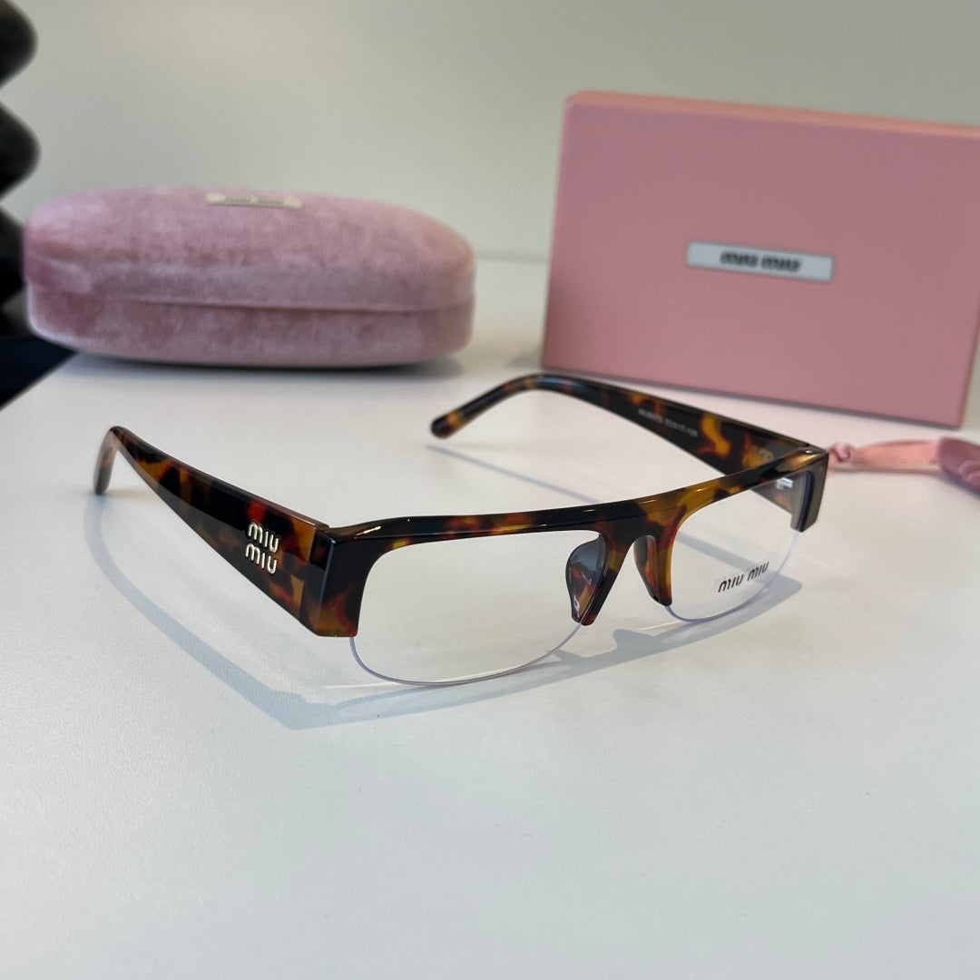 Miu Miu Fashion Silver Lens Sunglasses for Men & Women - 382967