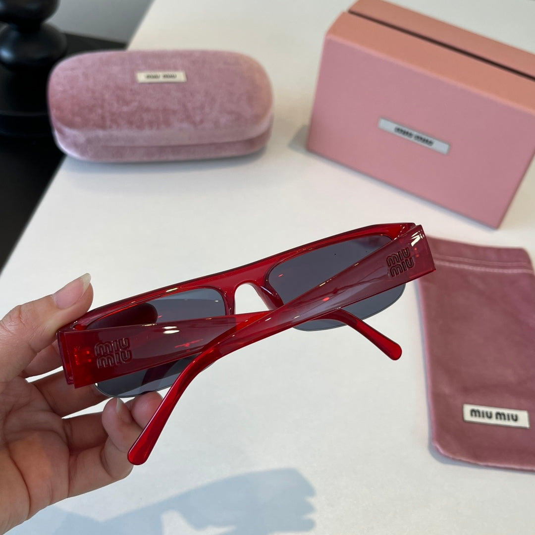 Miu Miu Fashion Red Lens Sunglasses for Men & Women - 416214 - detail image 7