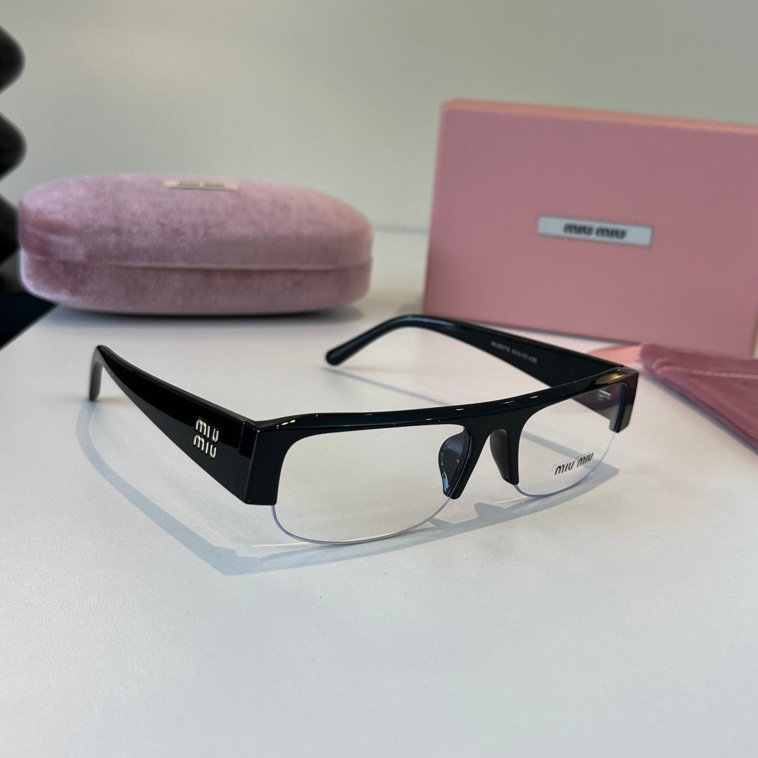 Miu Miu Fashion Silver Lens Sunglasses for Men & Women - 382969