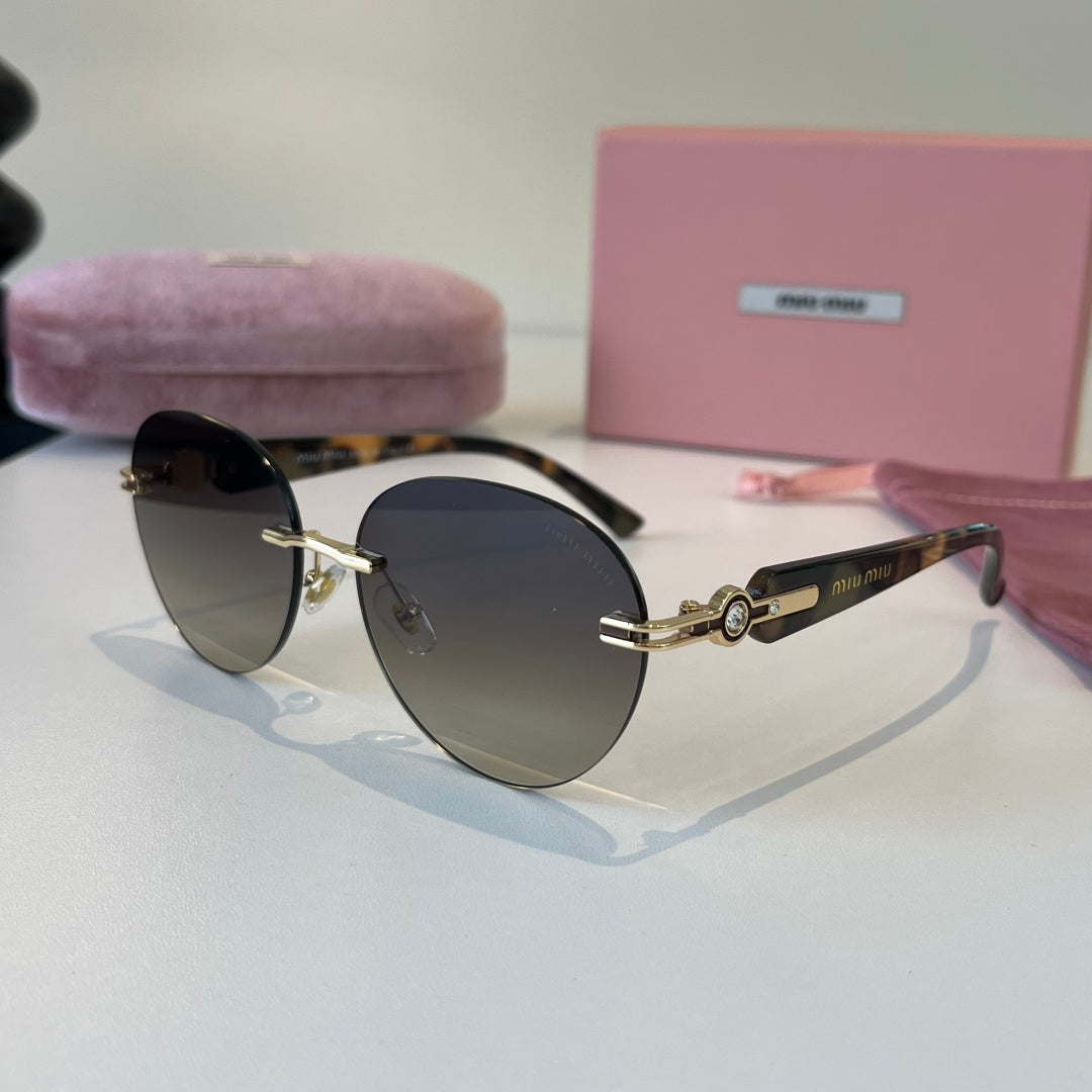 Miu Miu Fashion Silver Lens Sunglasses for Men & Women - 382970 - detail image 3