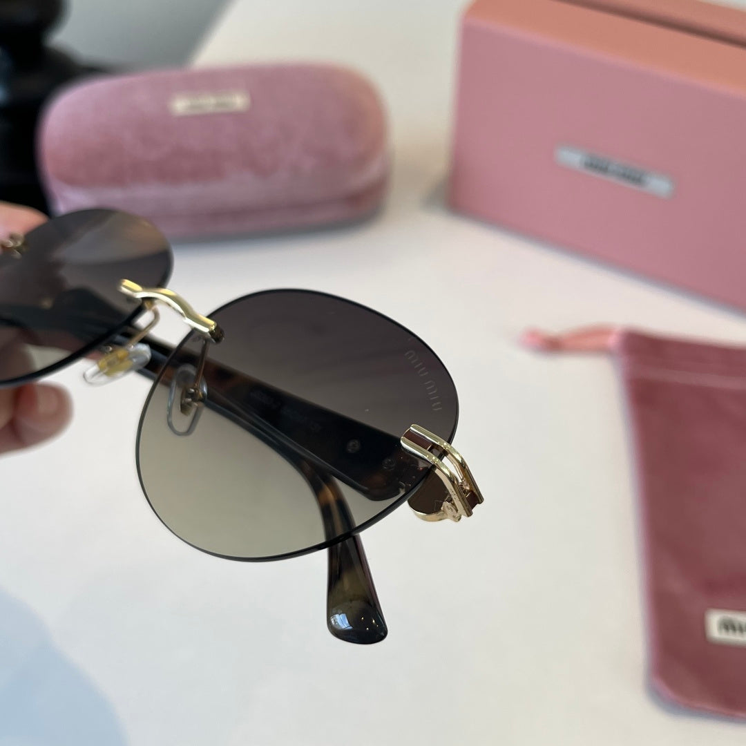 Miu Miu Fashion Silver Lens Sunglasses for Men & Women - 382970 - detail image 6