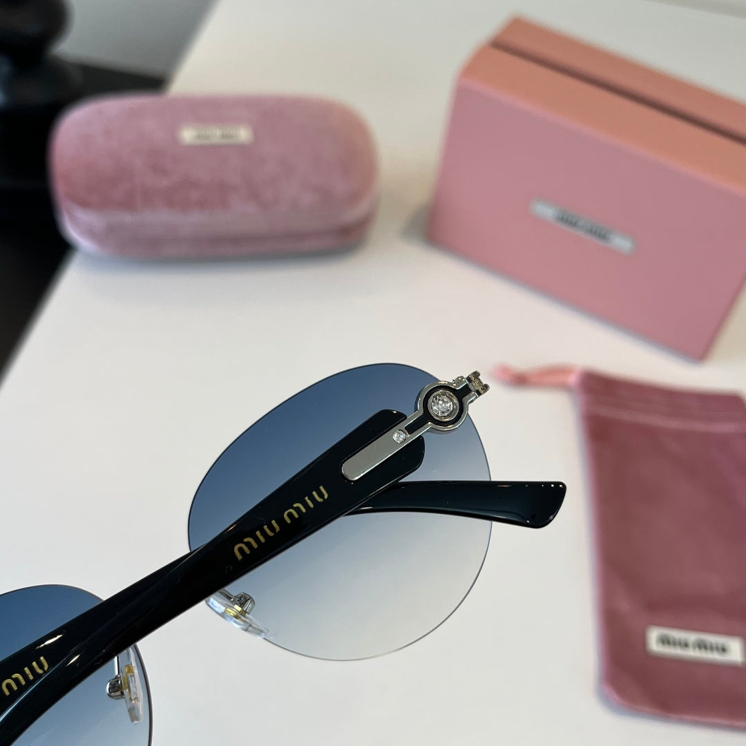 Miu Miu Fashion Silver Lens Sunglasses for Men & Women - 416217 - detail image 6