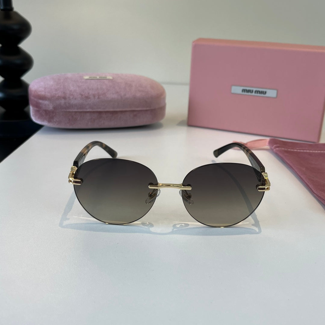 Miu Miu Fashion Silver Lens Sunglasses for Men & Women - 382970 - detail image 2