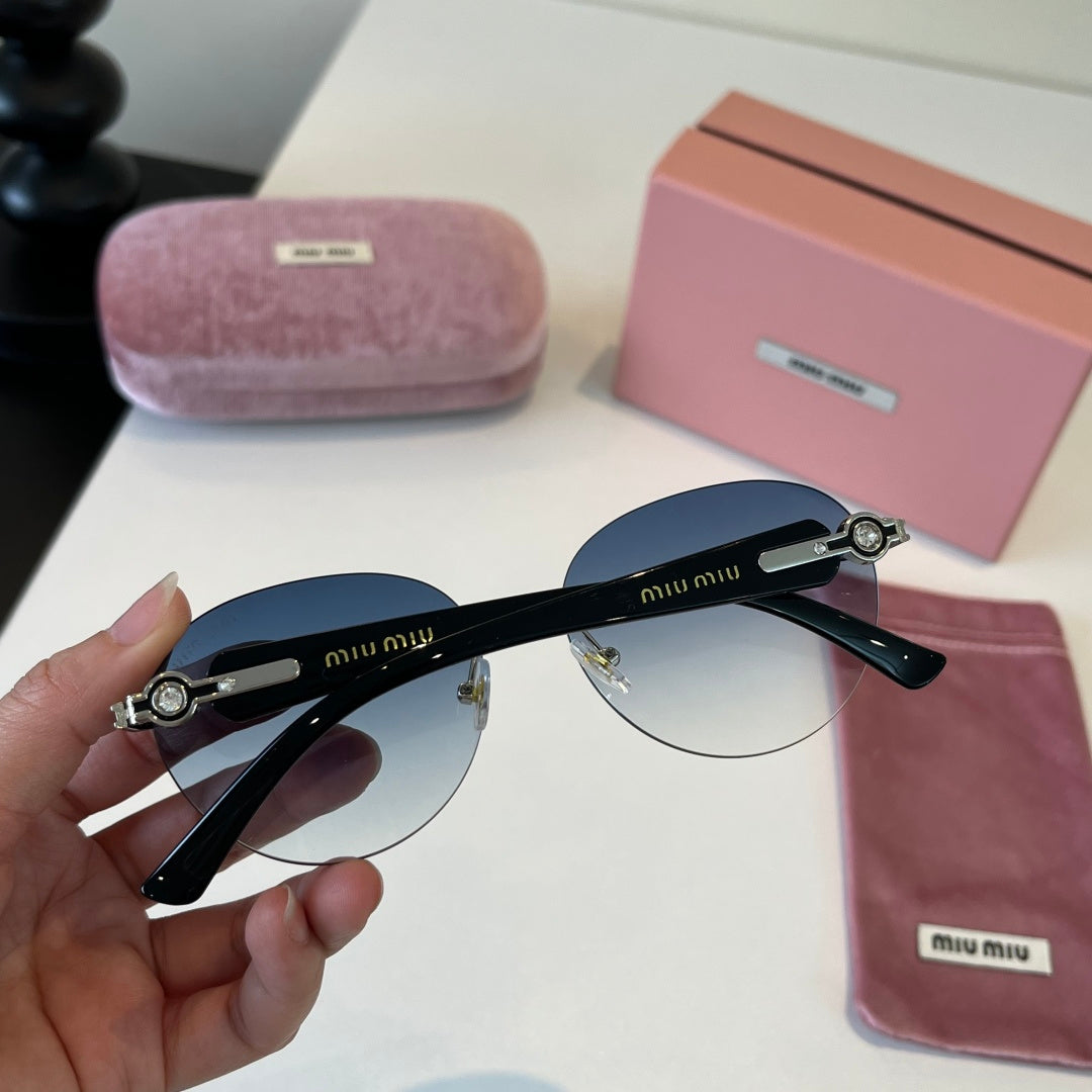 Miu Miu Fashion Silver Lens Sunglasses for Men & Women - 382971 - detail image 7