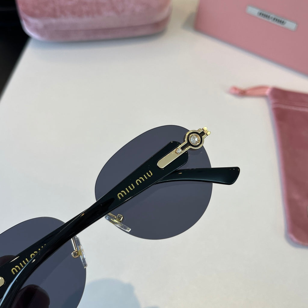 Miu Miu Fashion Silver Lens Sunglasses for Men & Women - 416218 - detail image 7