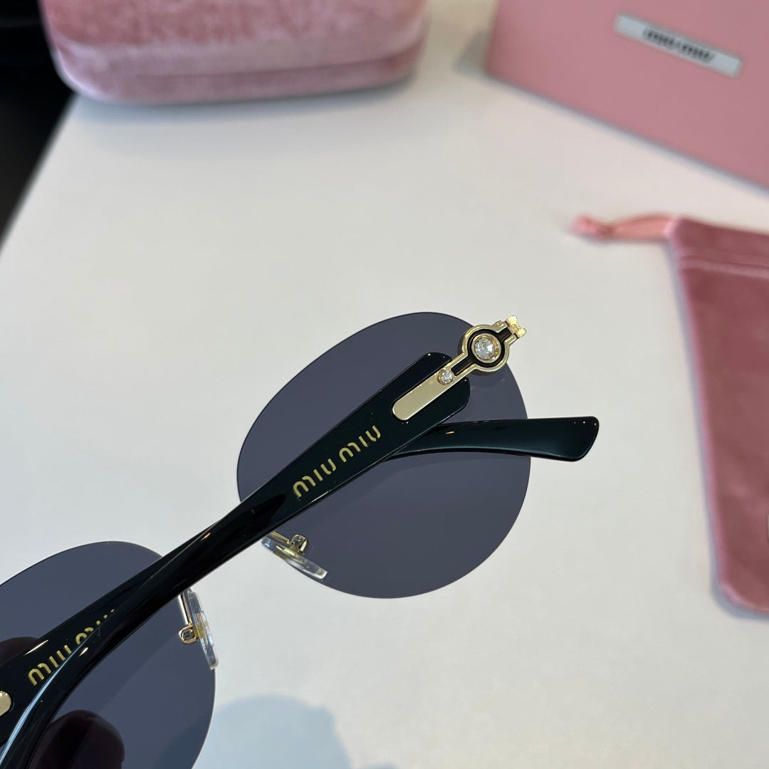 Miu Miu Fashion Silver Lens Sunglasses for Men & Women - 416218 - detail image 7