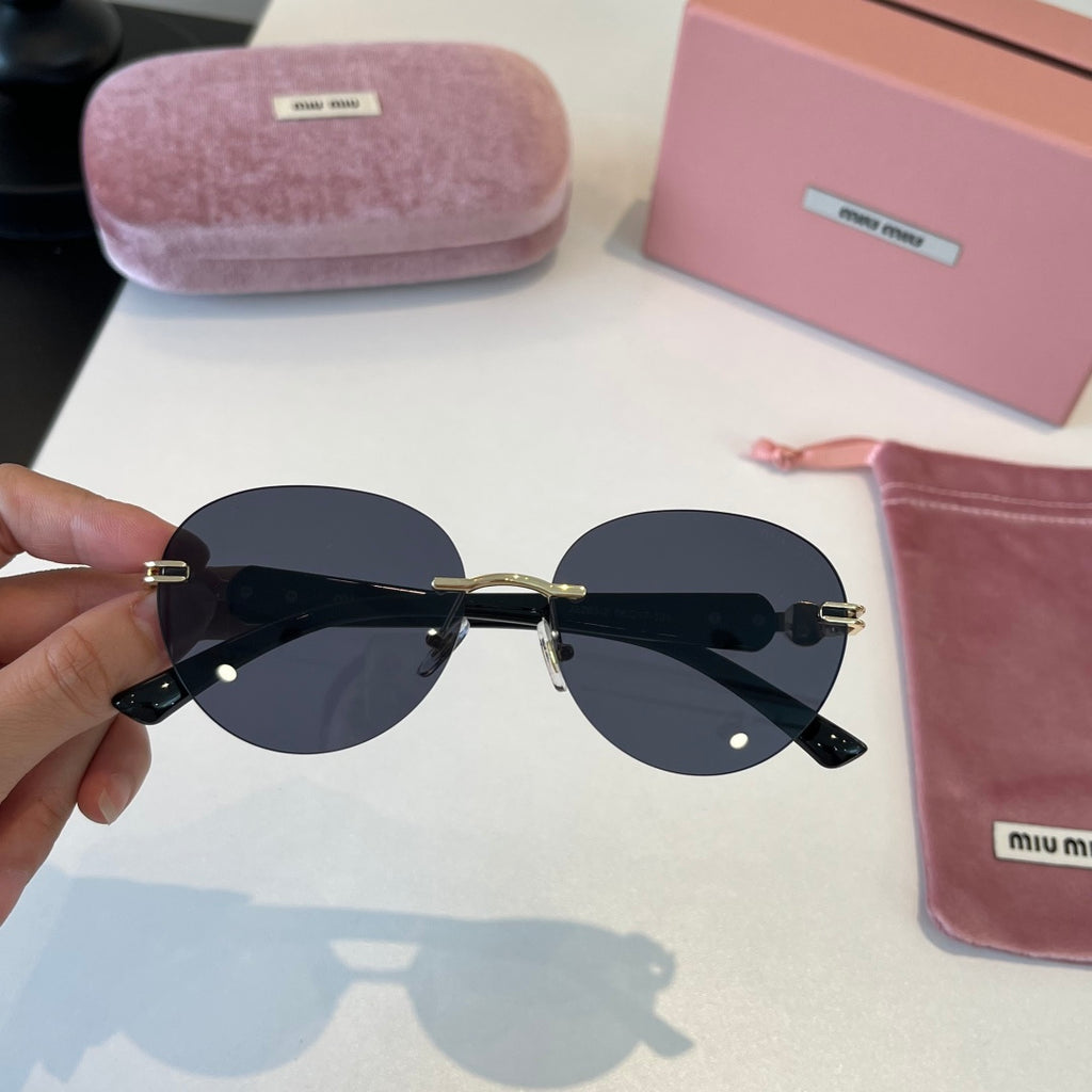 Miu Miu Fashion Silver Lens Sunglasses for Men & Women - 416218 - detail image 5