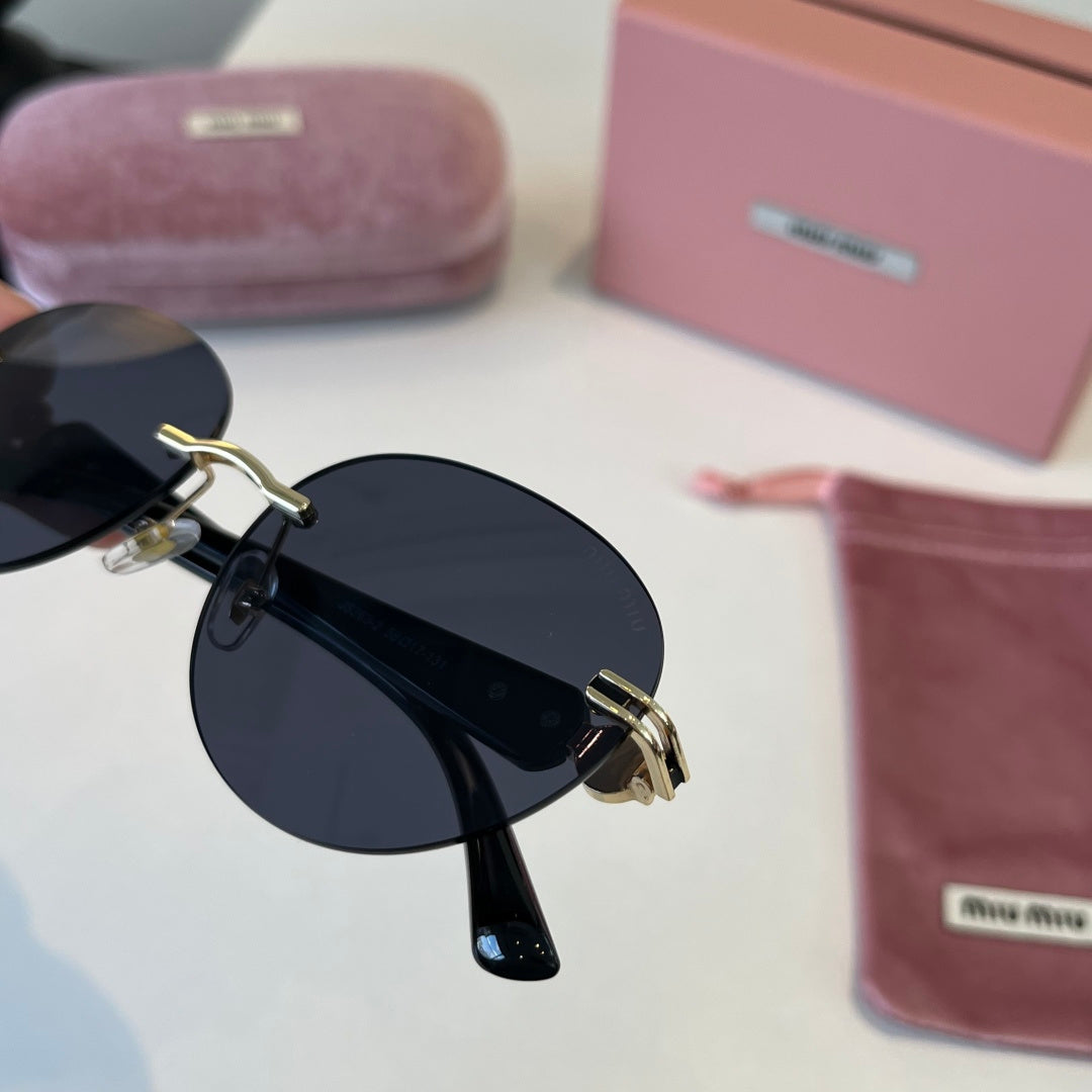 Miu Miu Fashion Silver Lens Sunglasses for Men & Women - 416218 - detail image 6