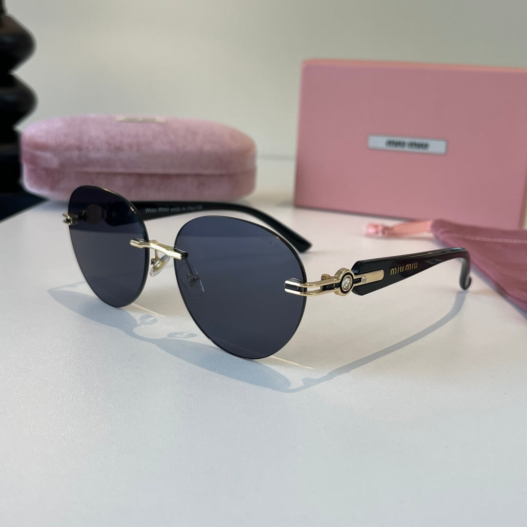 Miu Miu Fashion Silver Lens Sunglasses for Men & Women - 382972 - detail image 3