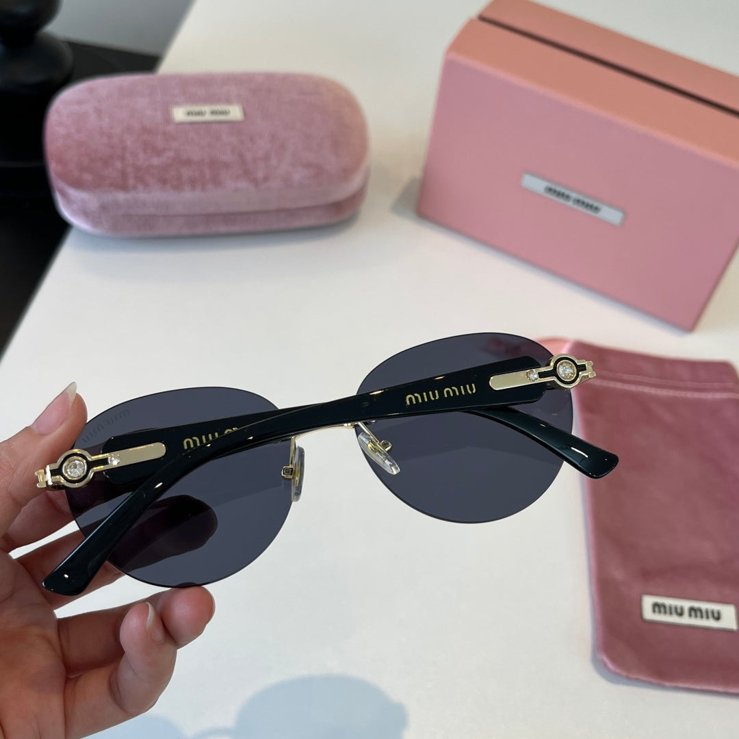 Miu Miu Fashion Silver Lens Sunglasses for Men & Women - 466116 - detail image 8