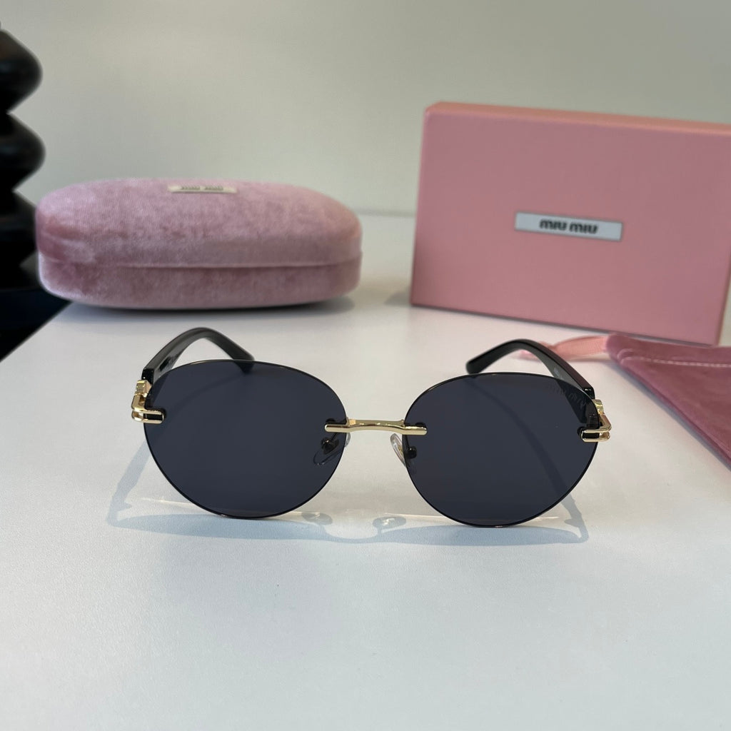 Miu Miu Fashion Silver Lens Sunglasses for Men & Women - 416218 - detail image 2