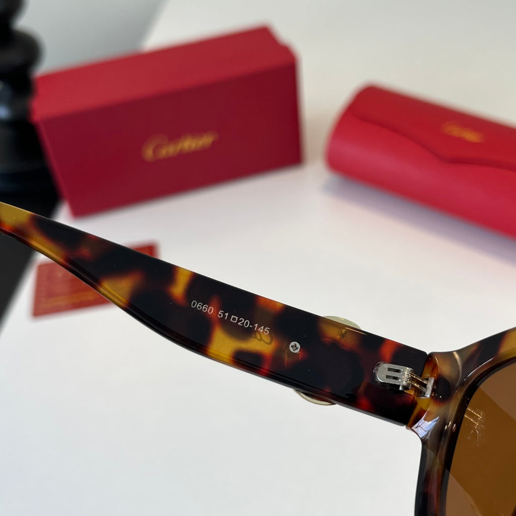 Cartier Fashion Black Lens Sunglasses for Men & Women - 415864 - detail image 8