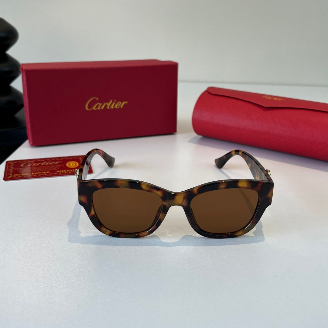 Cartier Fashion Black Lens Sunglasses for Men & Women - 465765 - detail image 2