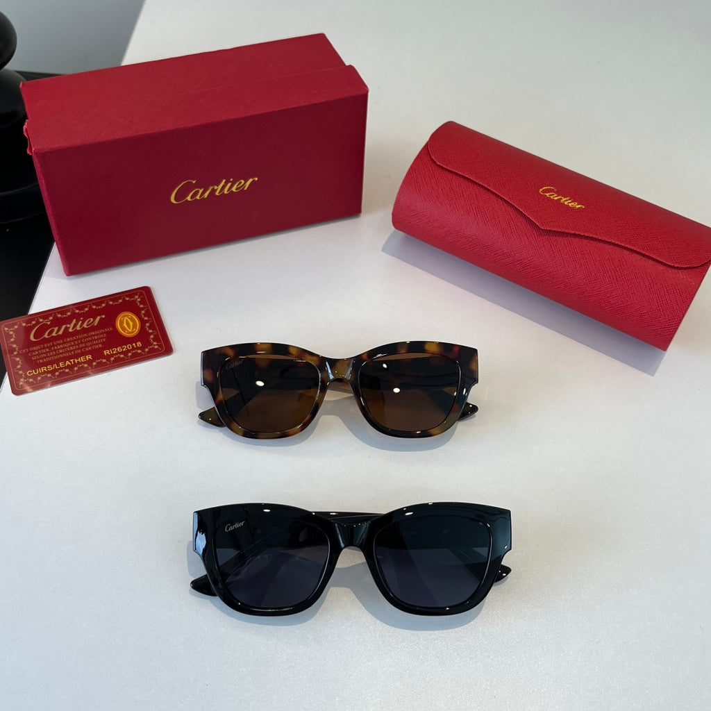 Cartier Fashion Black Lens Sunglasses for Men & Women - 465765 - detail image 10