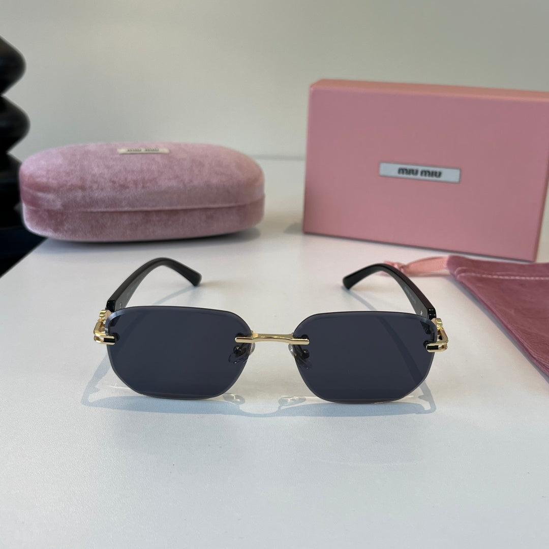 Miu Miu Fashion Silver Lens Sunglasses for Men & Women - 416219 - detail image 2