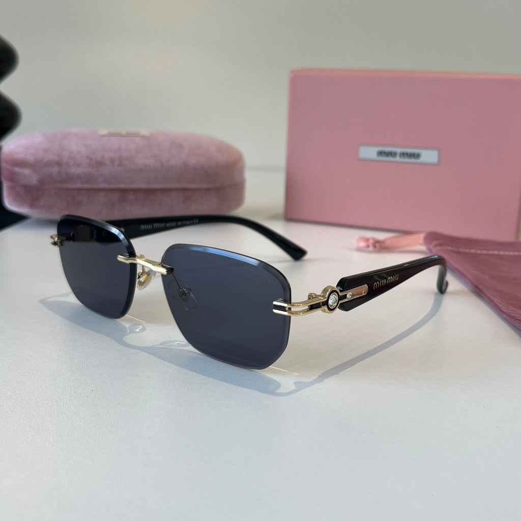Miu Miu Fashion Silver Lens Sunglasses for Men & Women - 382973 - detail image 3