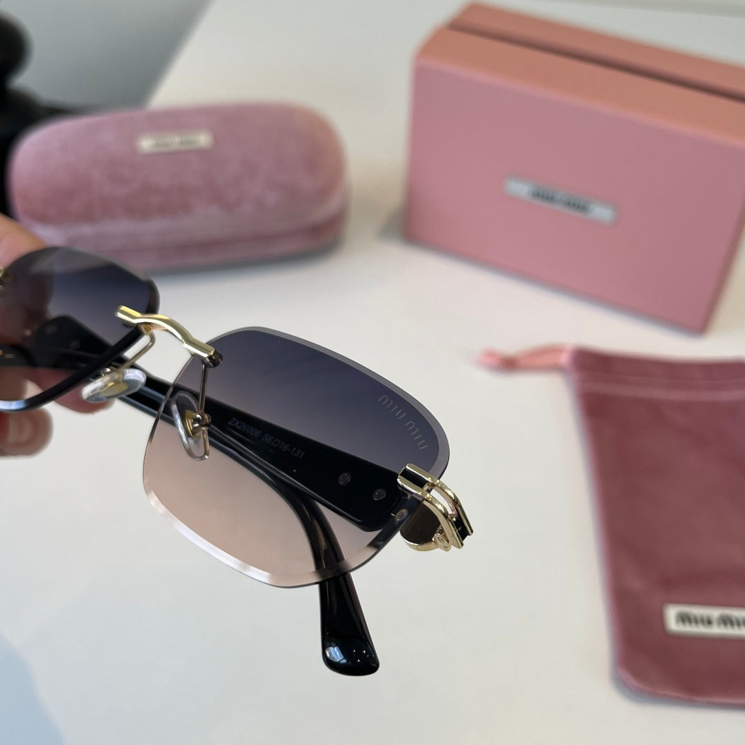 Miu Miu Fashion Silver Lens Sunglasses for Men & Women - 382974 - detail image 6