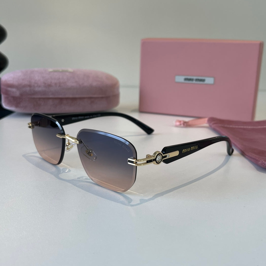 Miu Miu Fashion Silver Lens Sunglasses for Men & Women - 382974 - detail image 3